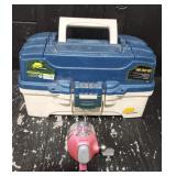 Plano Tackle Box w/ Shakespeare Reel
