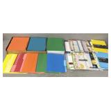 Assorted Misc Construction Paper & File Folders