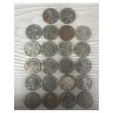(22) Various Steel Pennies