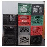 (11) Milk Crates