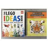 Lego Idea Book & Sticker by Number Book
