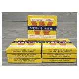 (700) Rounds Win Staynless Small Pistol Primers