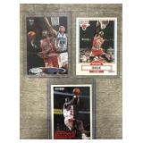 (3) Bulls Michael Jordan Cards
