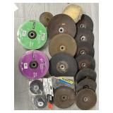 Assortment of Grinding Wheels