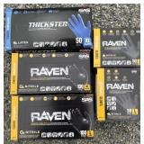 (5) New Packs of Nitrile & Latex Gloves