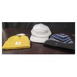 (3) Hats w/ Tags