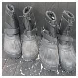 (2) Pairs of Snowboots