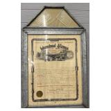 Vintage International Alliance Railroad Document