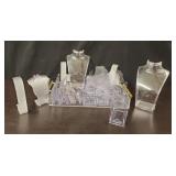 Various Necklace Displays in Tray