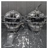 (2) Catchers Masks
