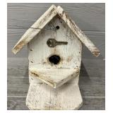 Wooden White Birdhouse