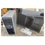HP xw4600 Workstation Computer w/ Monitor