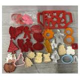 Assorted Various 1982 Hallmark Cookie Cutters