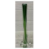 Green Stem Glass Vase