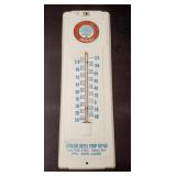 Vintage Spokane Diesel Pump Thermometer