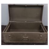 Vintage Military Footlocker