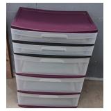 Sterilite 5 Drawer Storage Bin