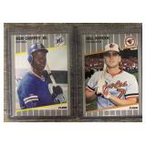 1988 Fleer Griffey Rookie Card & Ripken Error