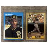 1987 Topps & Fleer Barry Bonds Rookie Cards