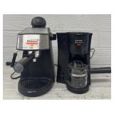 (2) Espresso Maker & Coffee Maker