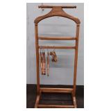 Vintage Wood Valet/Butlers Stand