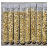 (8) Vials of Gold Foil Leaf Flakes #1