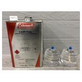 Coleman 1-Gallon Camp Fuel & (2) Emergency Candles
