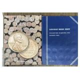 (2) Lincoln Cent Books w/ (105) Lincoln Cents