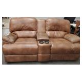 Leather Recliner Couch