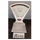 Vintage Toledo Scale Damage Glass