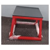 Red Motorcycle Stand