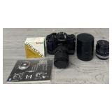 Canon A1 Camera w/ 35-79/f4 & 50mm-1.4 Lenses