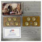 (2) US Mint Presidential $1 Coin Proof Sets