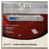 GPX Under Cabinet CD Radio