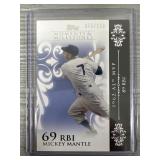 Rare Mickey Mantle Serial #D 055/150 Card