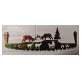 Metal Saw Wildlife Cutout