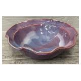 Pottery Purple Bowl