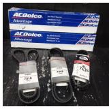 (2) AC Gas Shocks & Belts