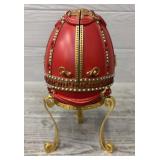 Barbie Countess of Rubies Resin Egg Music Box