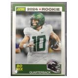 2024 Score Bo Nix Rookie Card