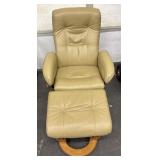 Ekornes Chair & Ottoman
