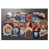 (25) Outdoor Themed Stickers