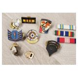 Various Military Pins