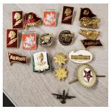 Various Old Russian Pins