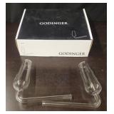 GODINGER Glass Champaign & Wine Flutes