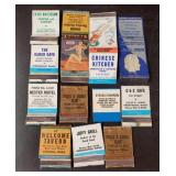 (20) Vintage Spokane Area Matchbooks