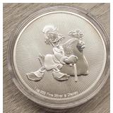 1 oz 2017 Silver 'Scrooge McDuck' $2 Coin