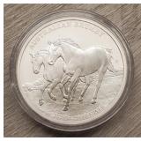 1 oz Silver Australian 'Brumby'  Dollar Coin