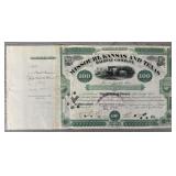 Missouri Kansas Texas Railway Co Stock Certificate
