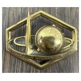 1939 New York World Fair Photo Locket Brooch